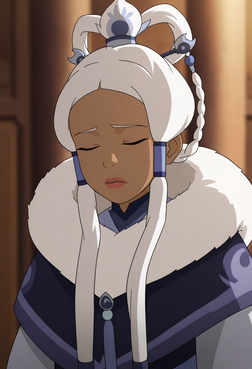 In the Avatar Animation style,  1girl,  Yue on Tensor.Art