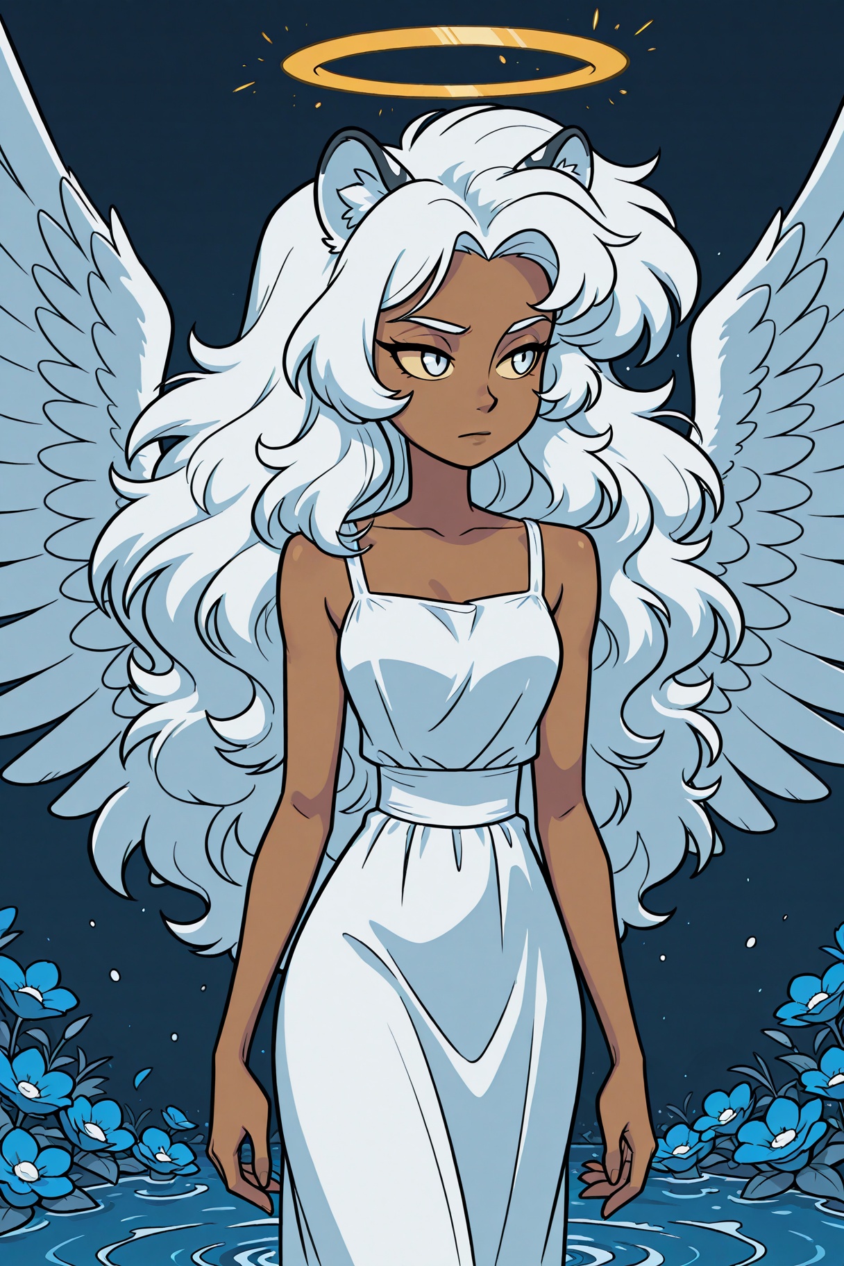 comicbook style,  colored lineart,  flat colors on Tensor.Art