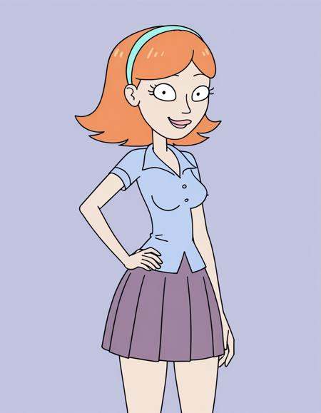 jessica,  1girl,  orange hair on Tensor.Art