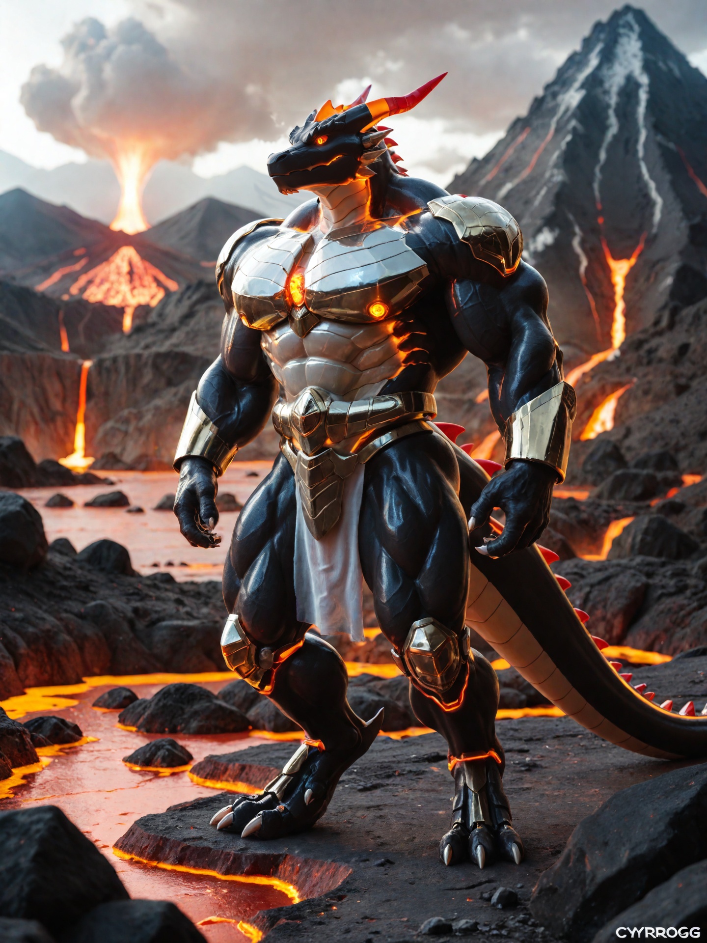 (cybrog),  anthro,  dragon on Tensor.Art