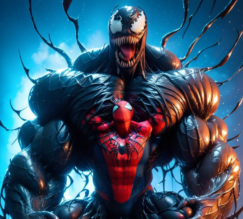 Muscle growth, motion lines, gay masturbation, 3d render, extremely veiny, extremely attractive, pubic hair, massive bodybuilder muscles, extremely wide shoulders, extremely thick trapezius, black skin, hyper muscular chest, very hairy chest, gay sex, entire body, hyper massive cock, cum dripping, dramatic lighting, cum dripping, rating_explicit, penis erect, extraordinary muscle, extremely wide shoulders, extremely wide legs, muscular feet, extremely wide arms, hyper penis, viewpoint from floor looking up under, underneath balls, ass hole showing, transformation, extreme muscle mass, colossal muscles, flushed cheeks, moaning with pleasure, thick chest, hyper muscular arms, penis erect, extraordinary muscle, extremely wide shoulders, extremely wide legs, muscular feet, extremely wide arms, hyper penis, pov top, transformation, extreme muscle mass, colossal muscles, flushed cheeks, moaning with pleasure, thick chest, hyper muscular arms, giant muscles, hyper muscular forearms, muscular hands, blue eyes, hyper muscular calves, huge feet, venom, venom goop, venom from the spider man series, on all fours like a beast, penis upright, balls fully visible, venom is 50 feet tall 