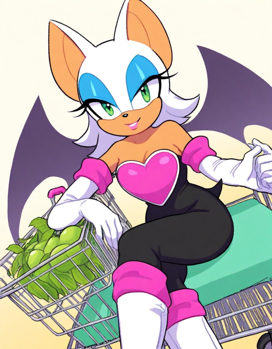 rouge,  animal ears,  bat ears on Tensor.Art