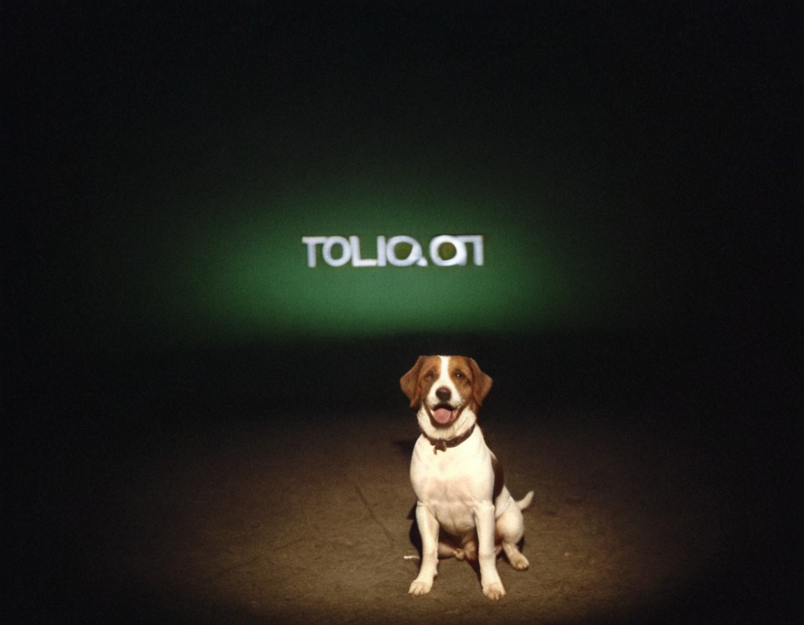 cinematic still vhslora,  1dog,  solo on Tensor.Art