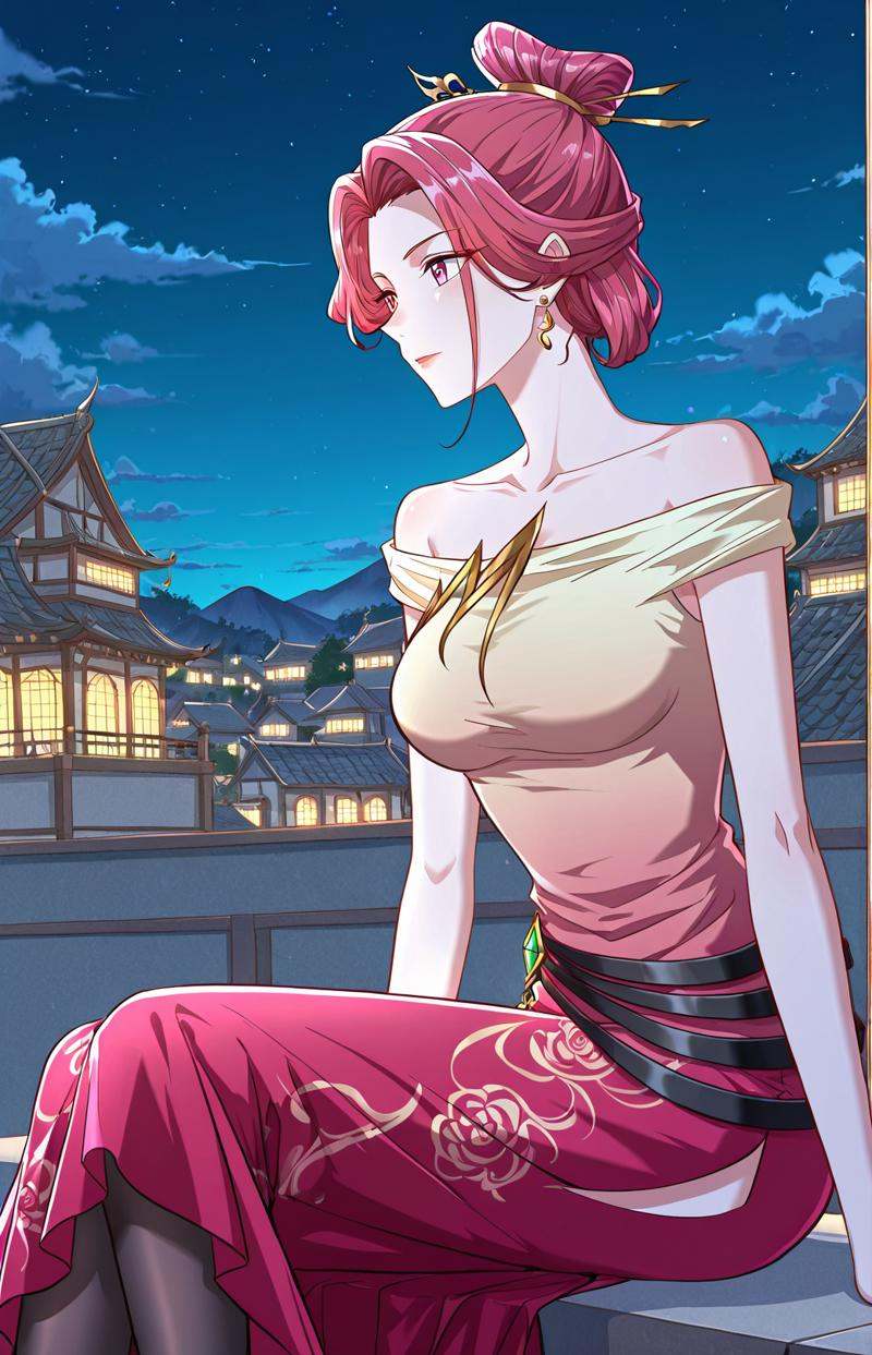 Zhuo,  Zhuo_outfit,  1girl on Tensor.Art