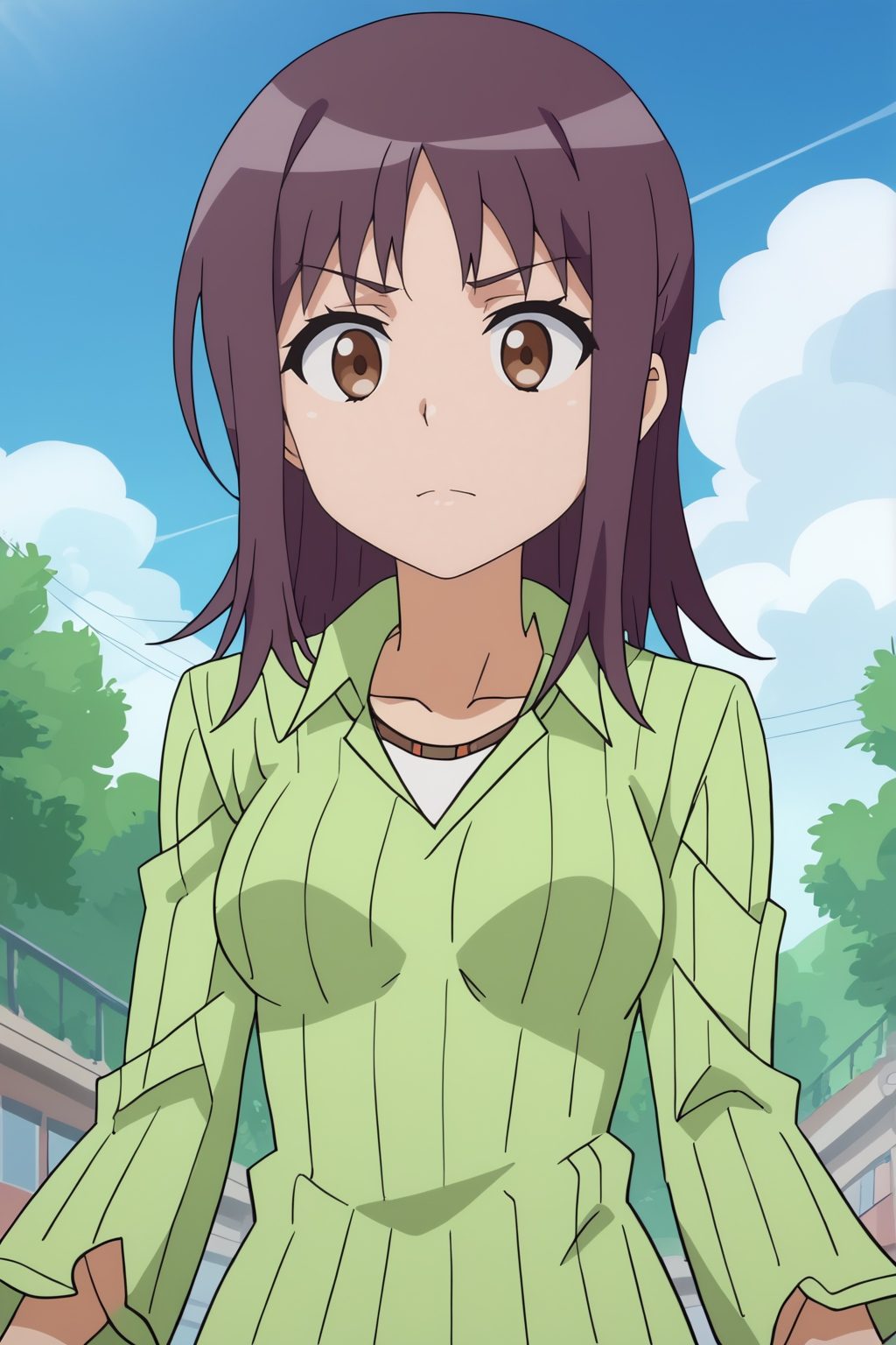 score_8_up,  anime screencap,  flat colors on Tensor.Art