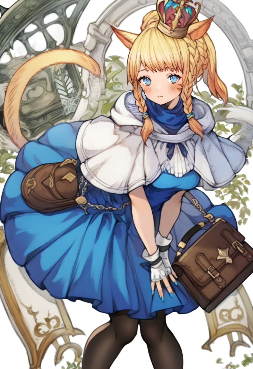1girl,  solo,  animal ears on Tensor.Art