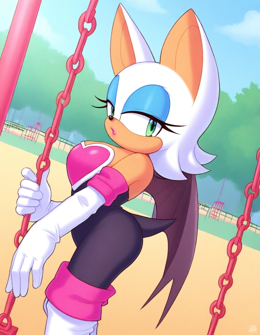 rouge,  animal ears,  bat ears on Tensor.Art