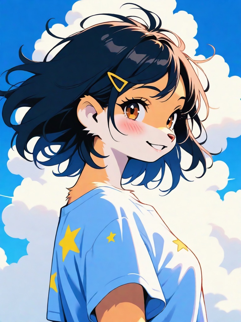 1girl,  looking at viewer,  blush on Tensor.Art