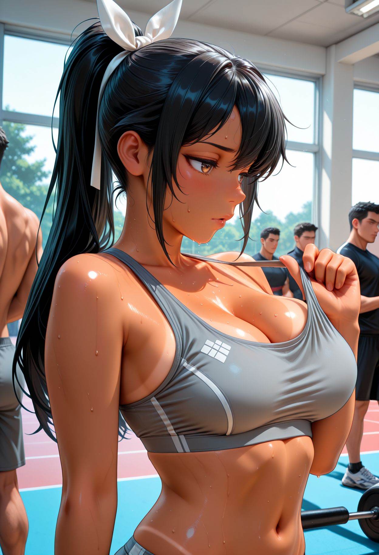 SmoothNoob_Quality,  1girl,  solo focus on Tensor.Art