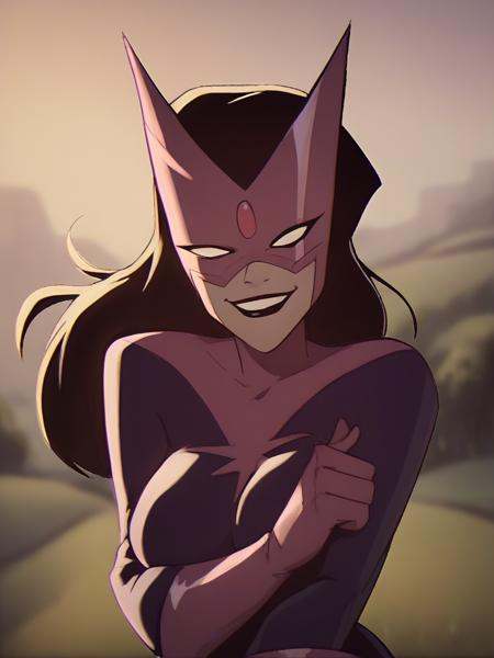 ssjlu,  large breasts,  purple bodysuit on Tensor.Art
