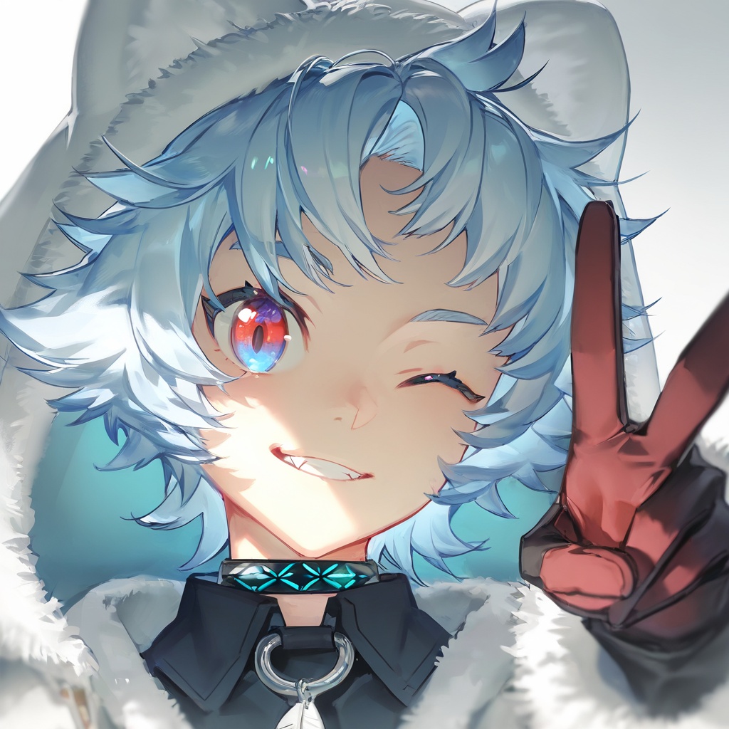 1boy,  qanipalaat_\(arknights\),  gradient eyes on Tensor.Art