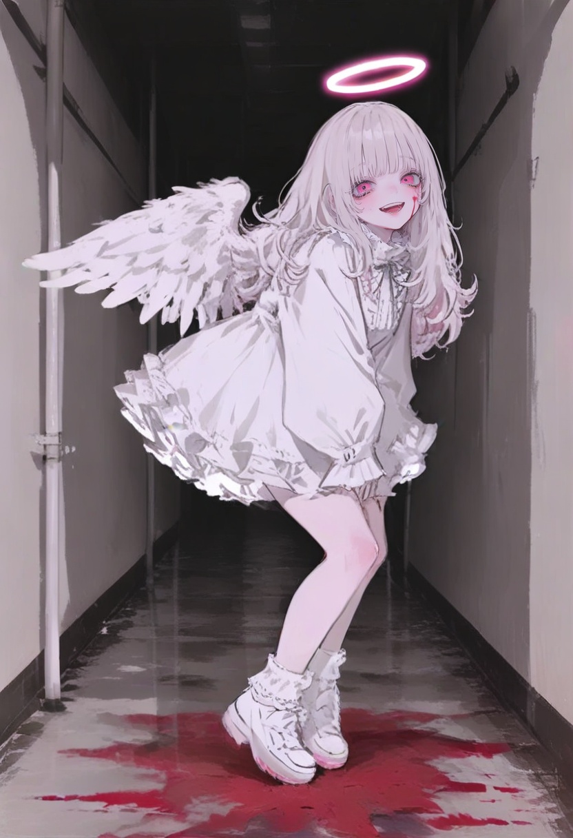1girl,  halo,  solo on Tensor.Art