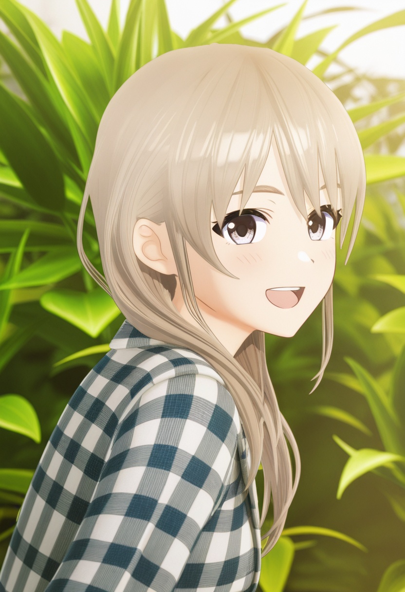 MOMOKAKAWARAGI,  grey eyes,  light brown hair by wiehhg_37 on Tensor.Art