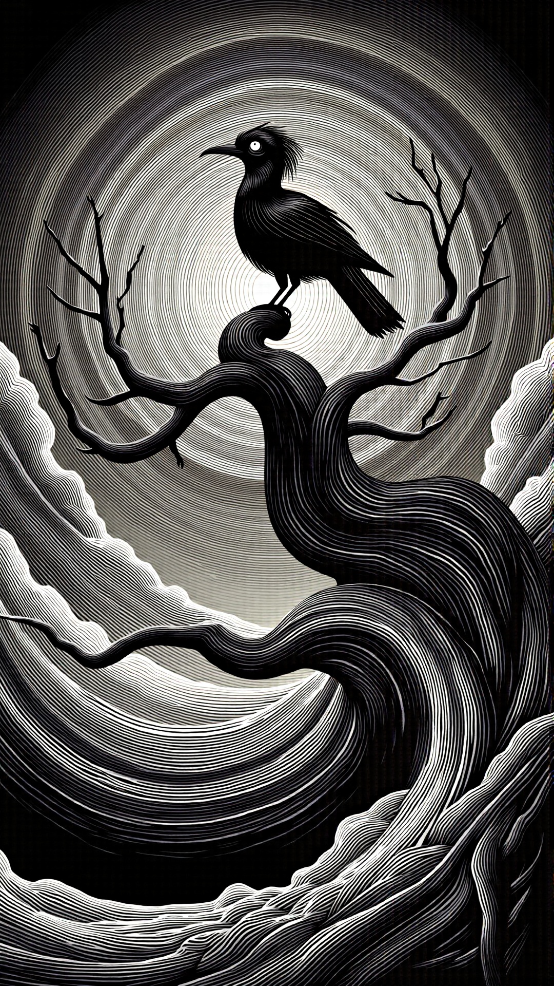 monochrome,  lineart,  dark on Tensor.Art