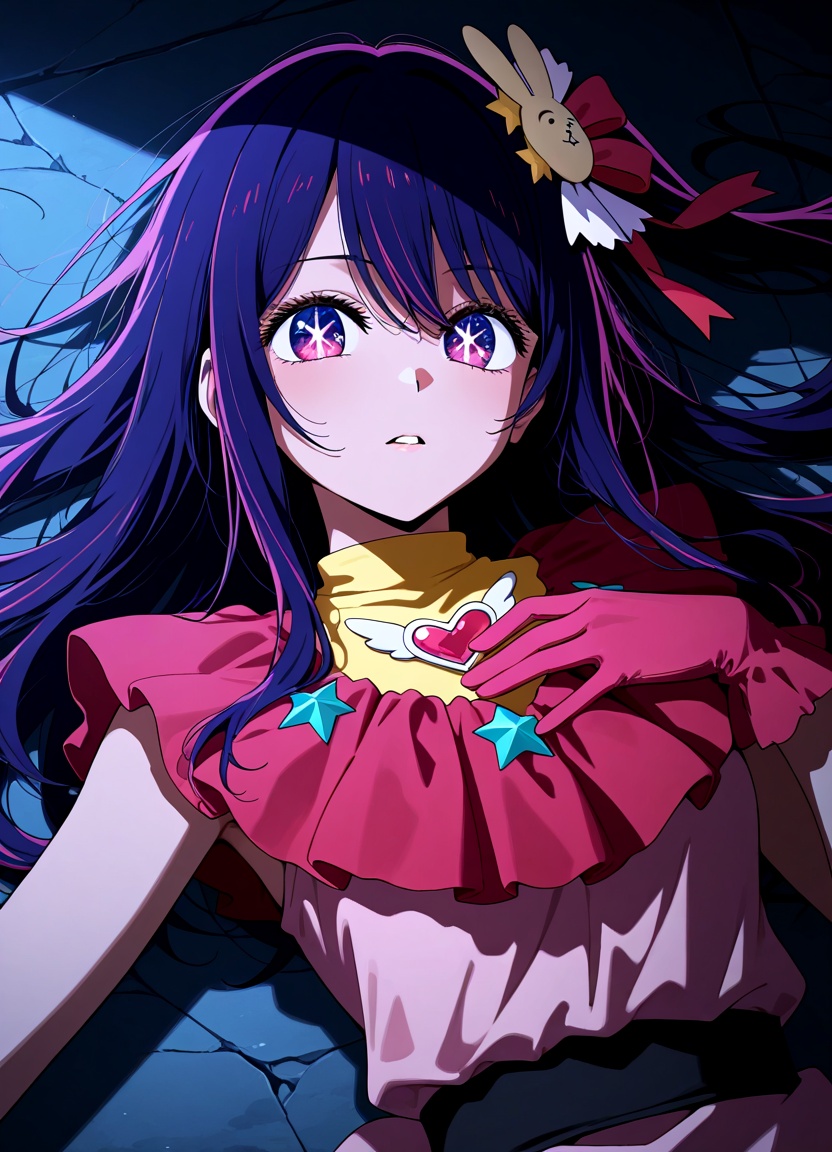 1girl,  solo,  hoshino ai on Tensor.Art