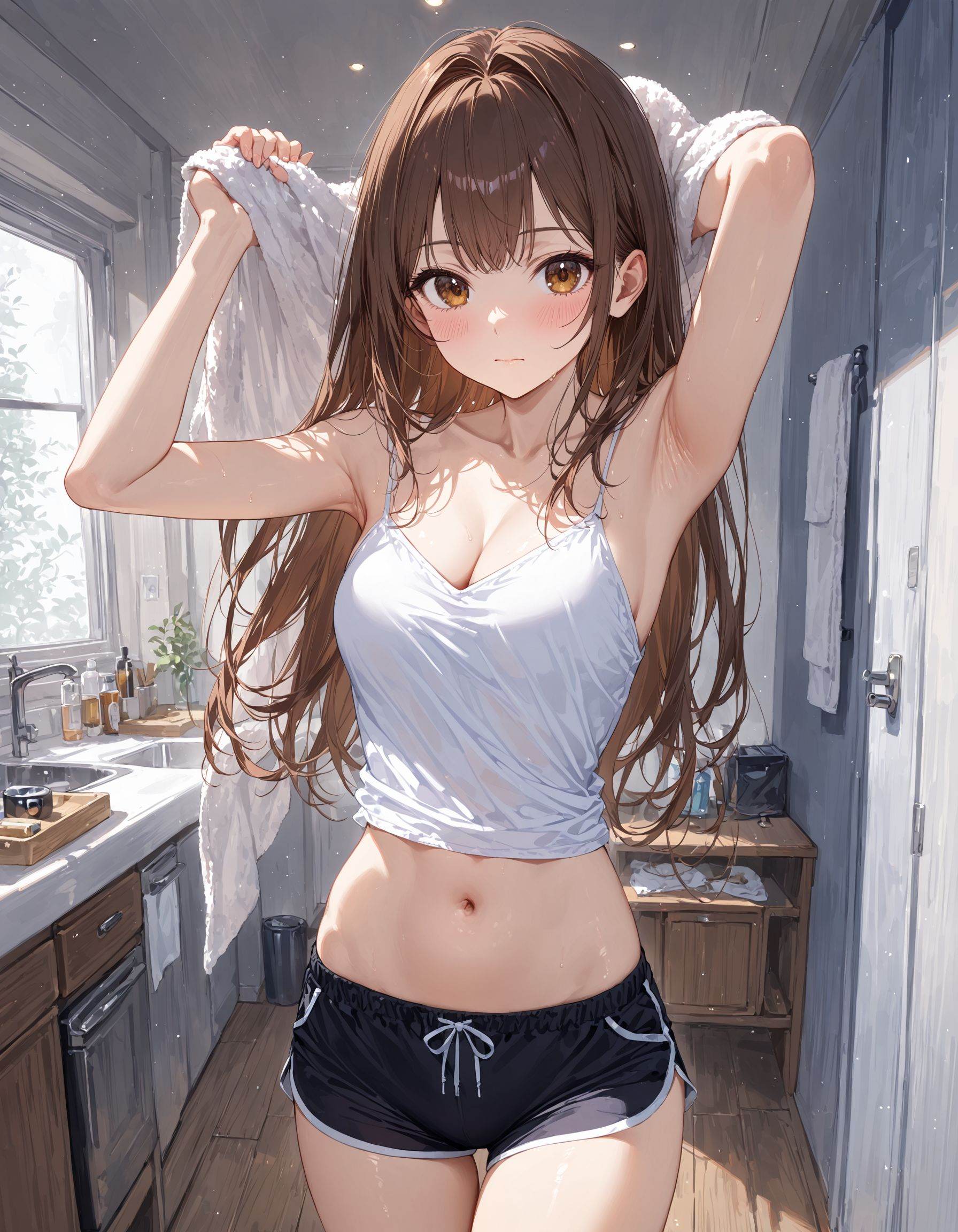 1girl,  solo,  long hair on Tensor.Art