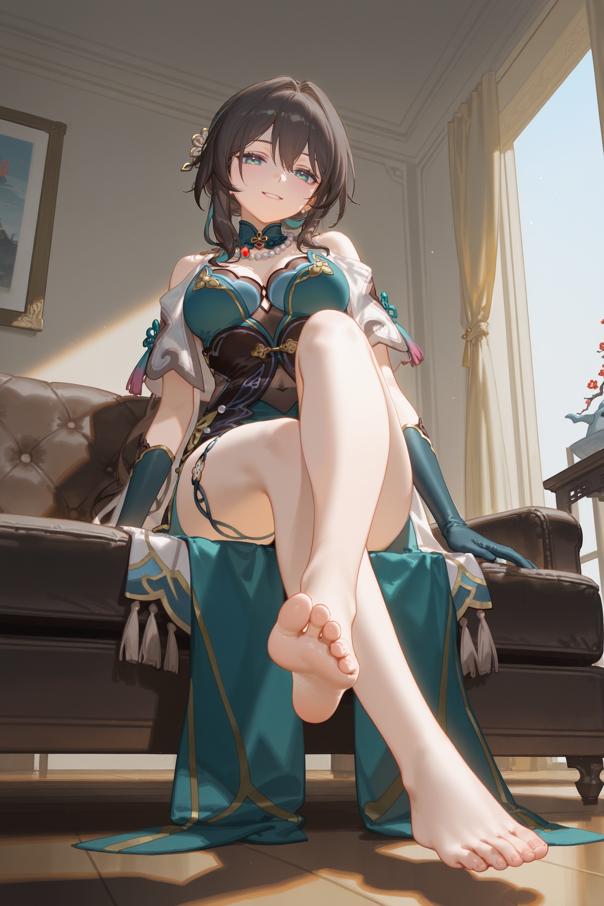 1girl,  ruan mei \(honkai: star rail\),  solo on Tensor.Art