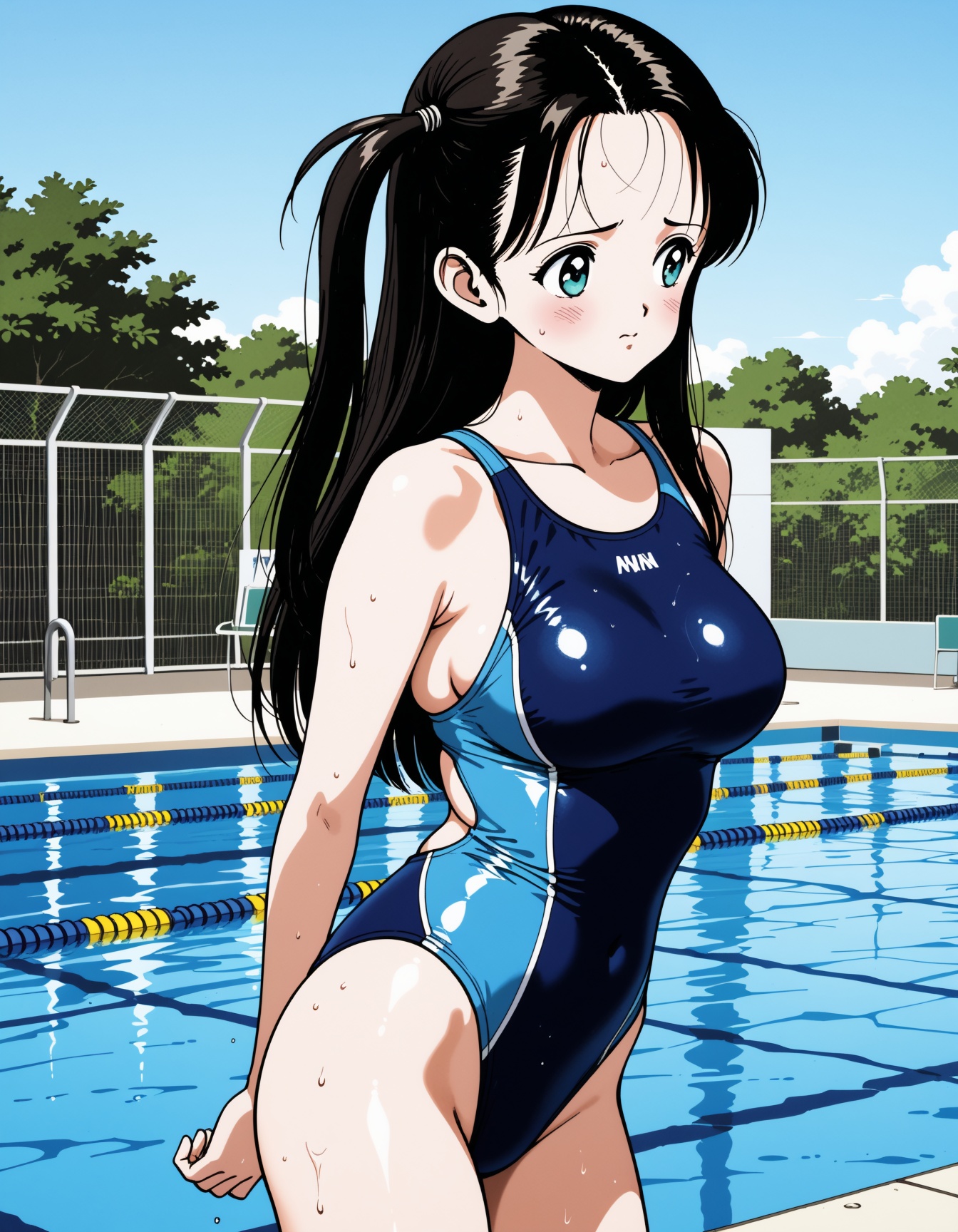 kahori\(angel\),  1girl,  black hair on Tensor.Art