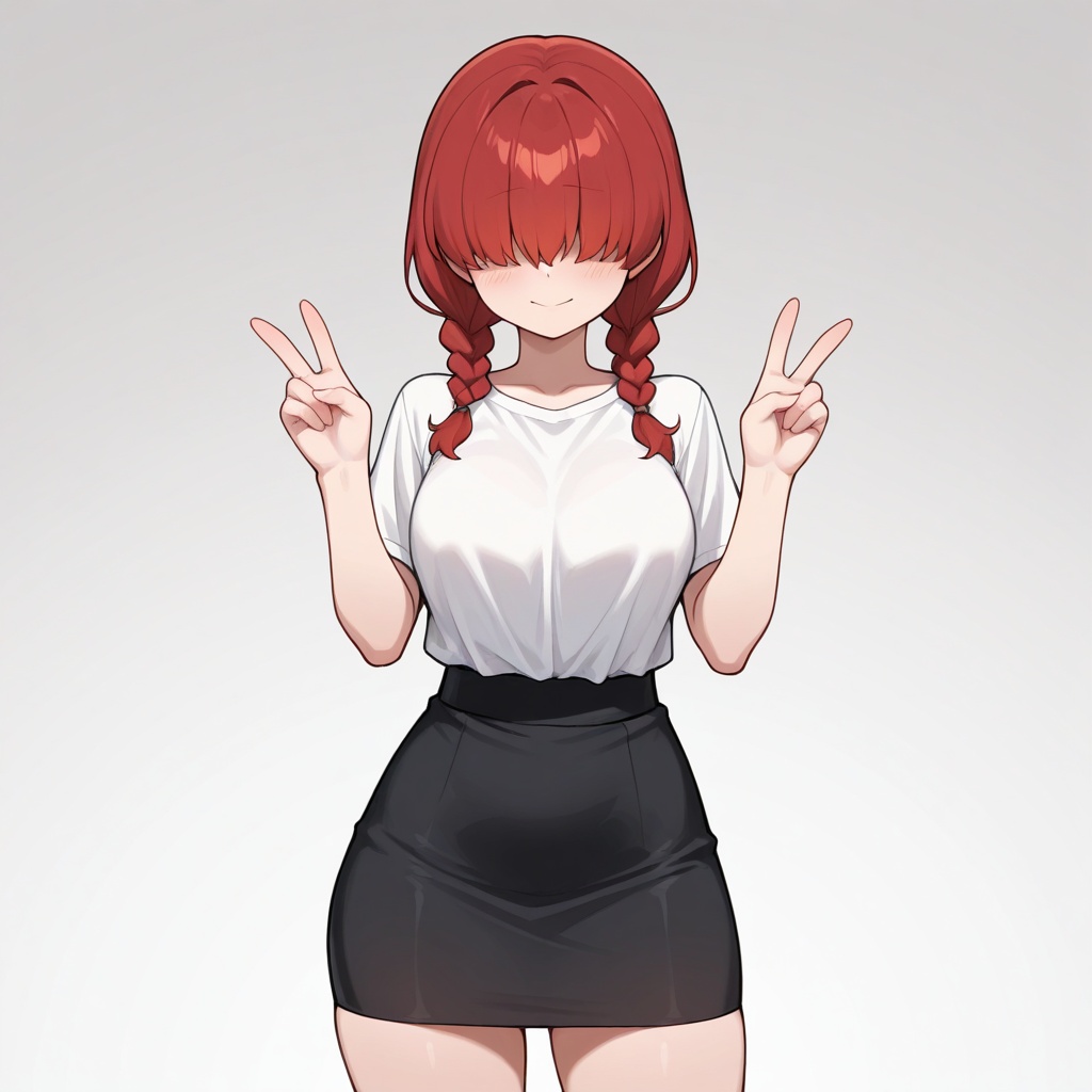 masterpiece,  best quality,  hair_over_eyes on Tensor.Art
