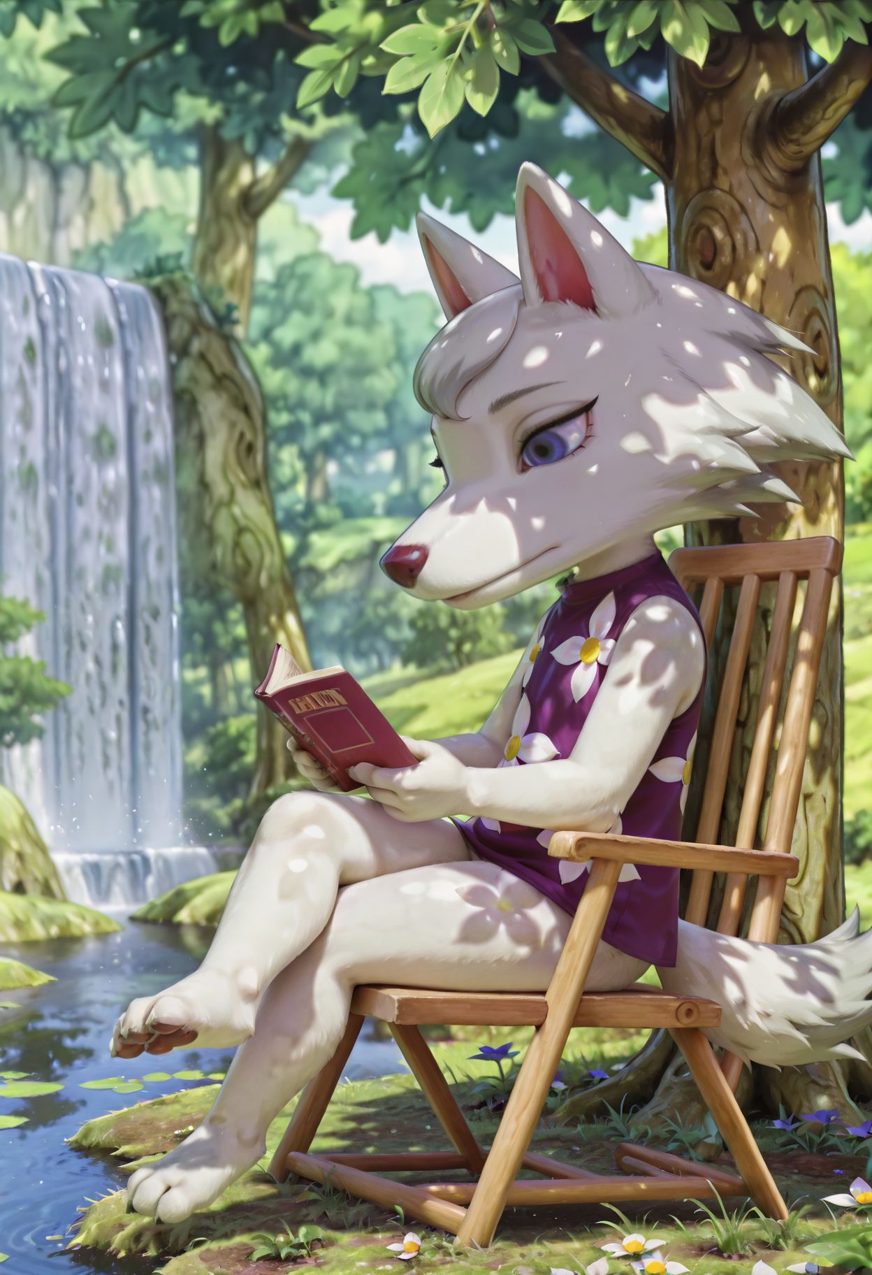 whitneyc,  anime,  wolf on Tensor.Art