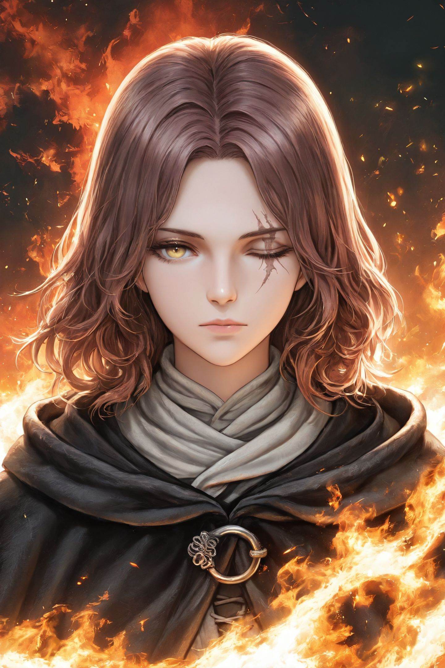 melina \(elden ring\),  1girl,  solo on Tensor.Art