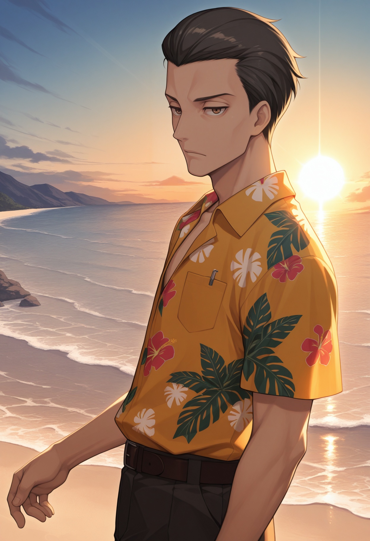masterpiece,  best quality,  1boy on Tensor.Art