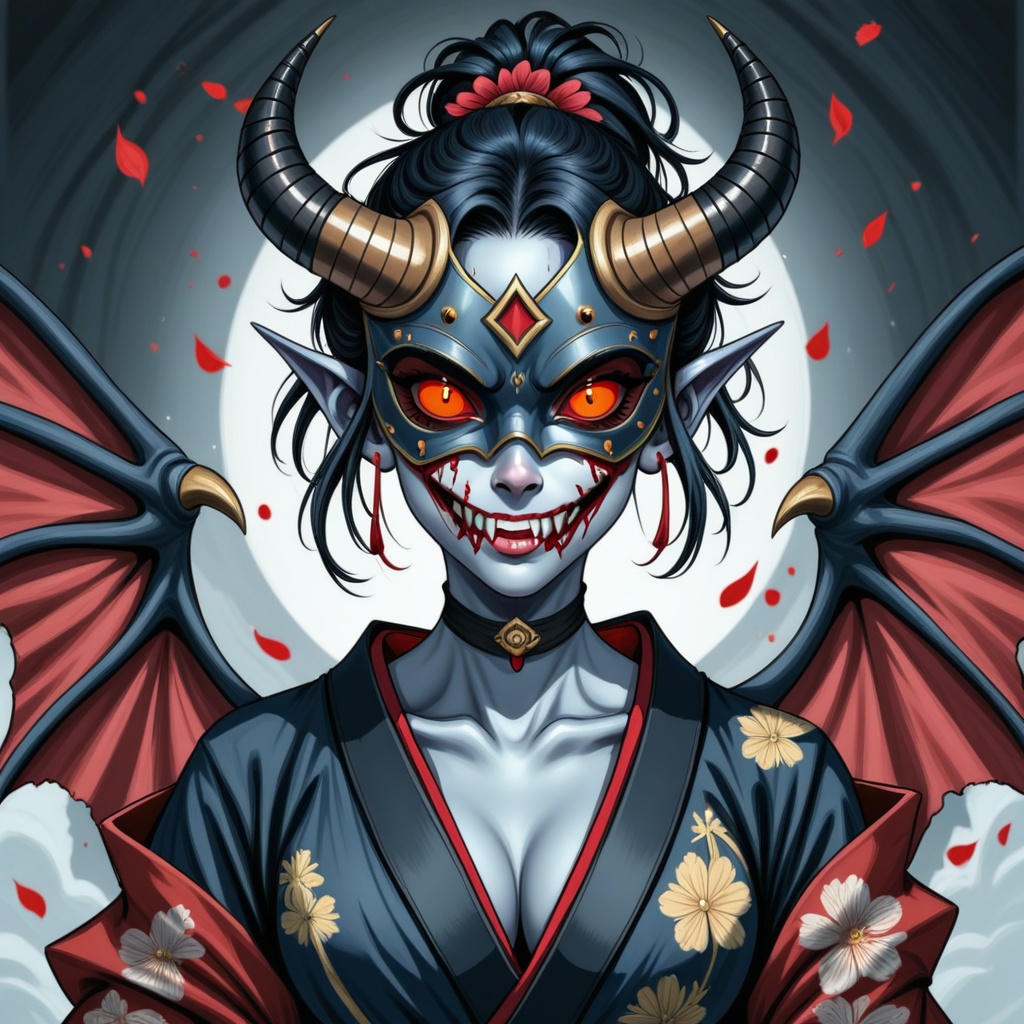 naboka,  scsource_anime,  fangs on Tensor.Art