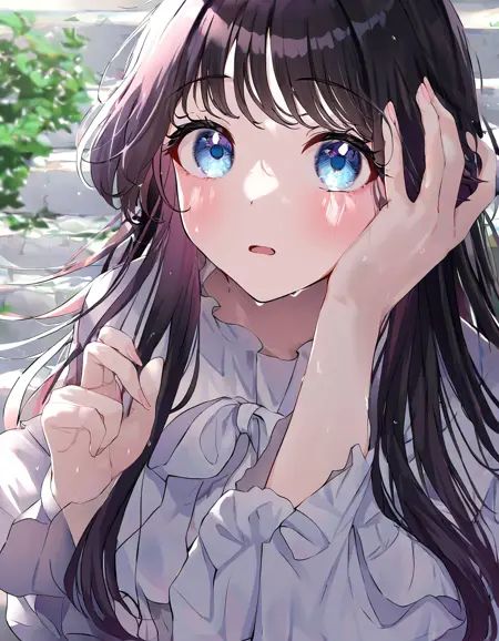 1girl,  waguri kaoruko,  kaoru hana wa rin to saku on Tensor.Art