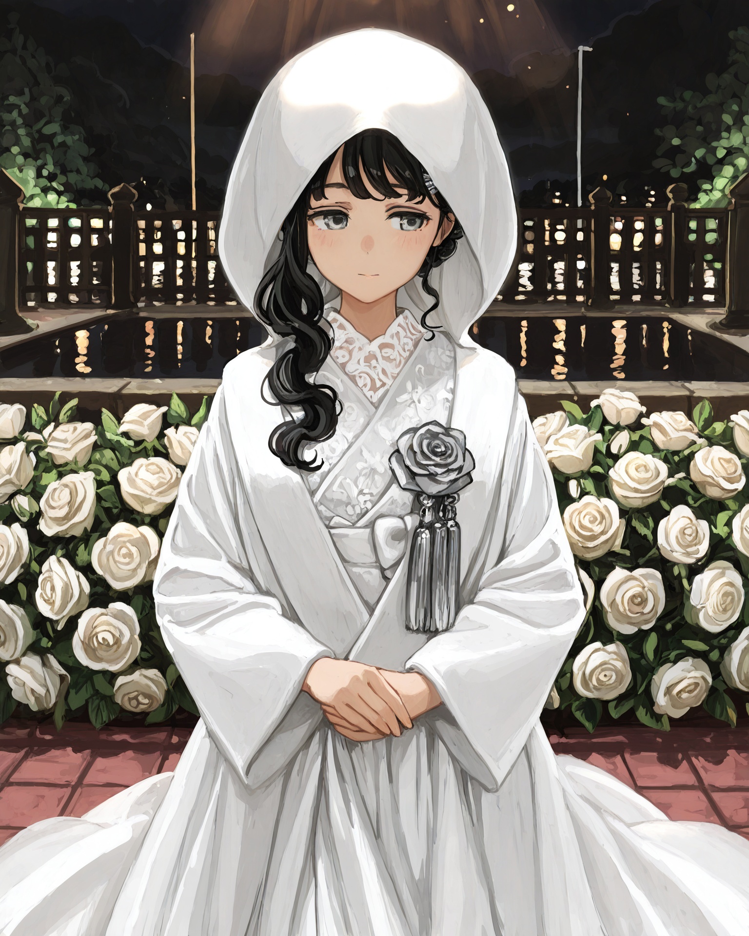 1girl,  shiromufa,  wavy hair on Tensor.Art