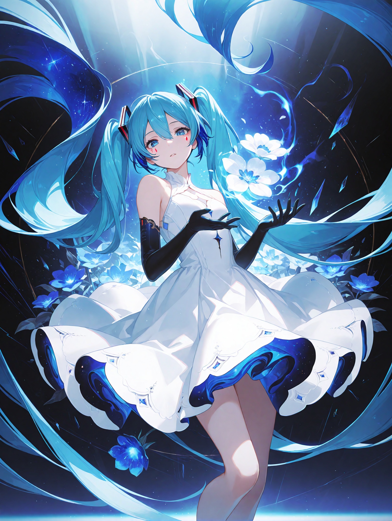 1girl,  solo,  long hair on Tensor.Art