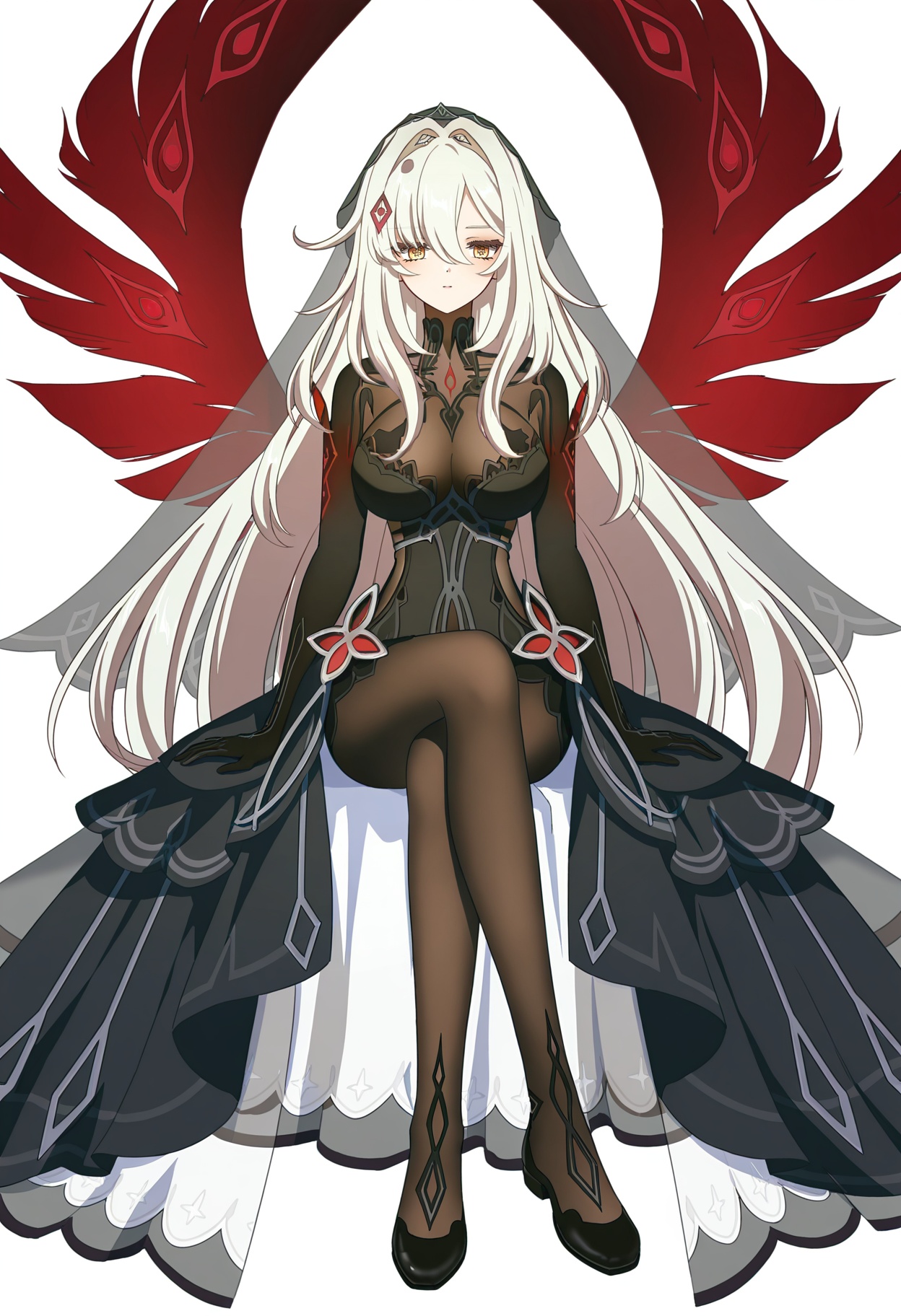 Ronova \(Genshin Impact\),  solo,  veil on Tensor.Art
