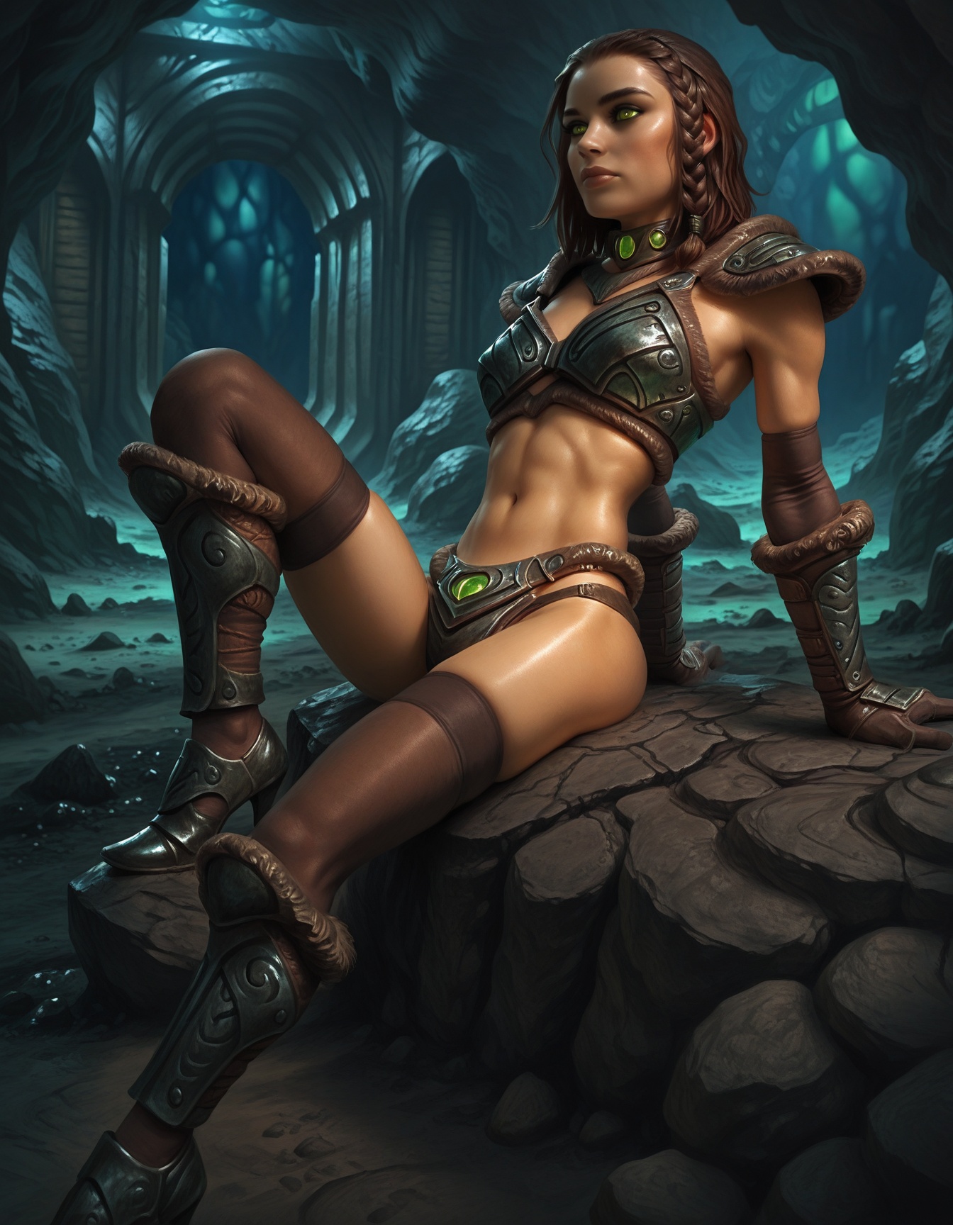 xlydiax,  brown hair,  medium hair on Tensor.Art