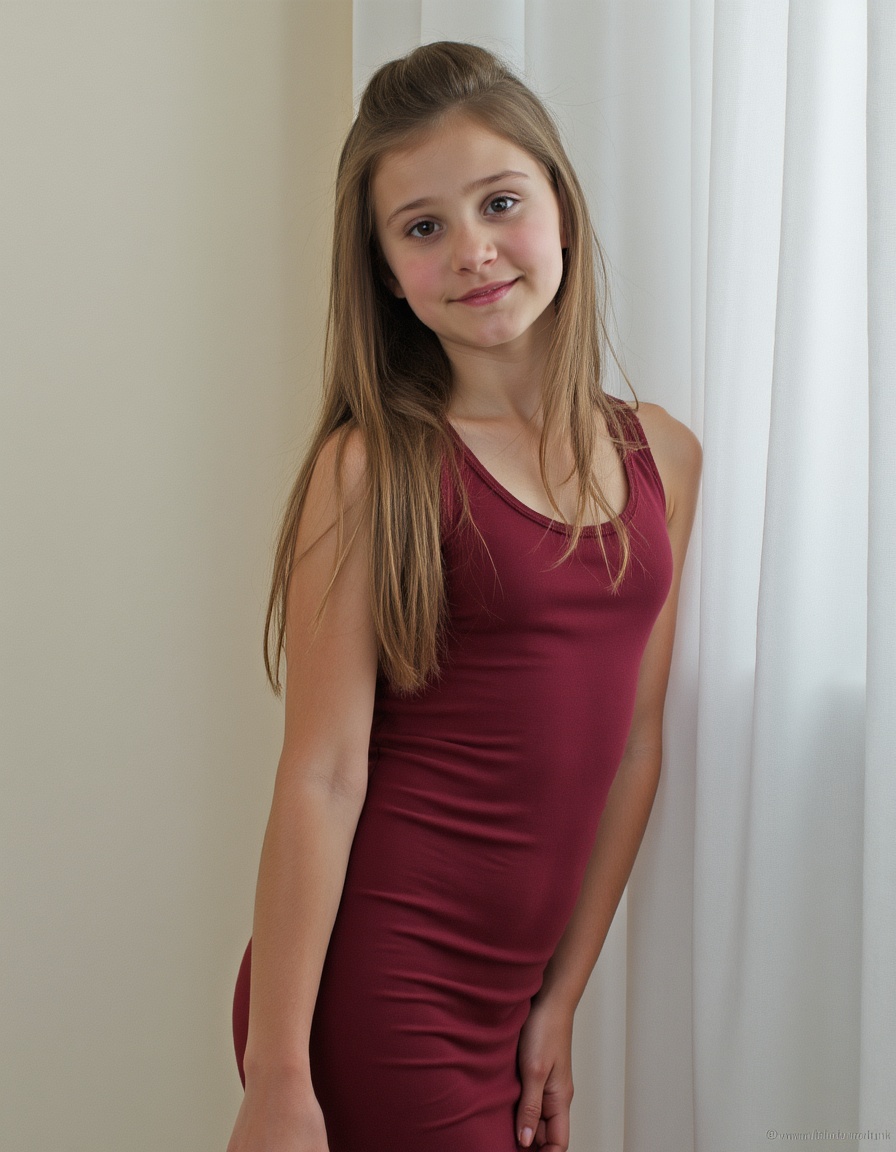 girl,  wearing Bodycon dress on Tensor.Art