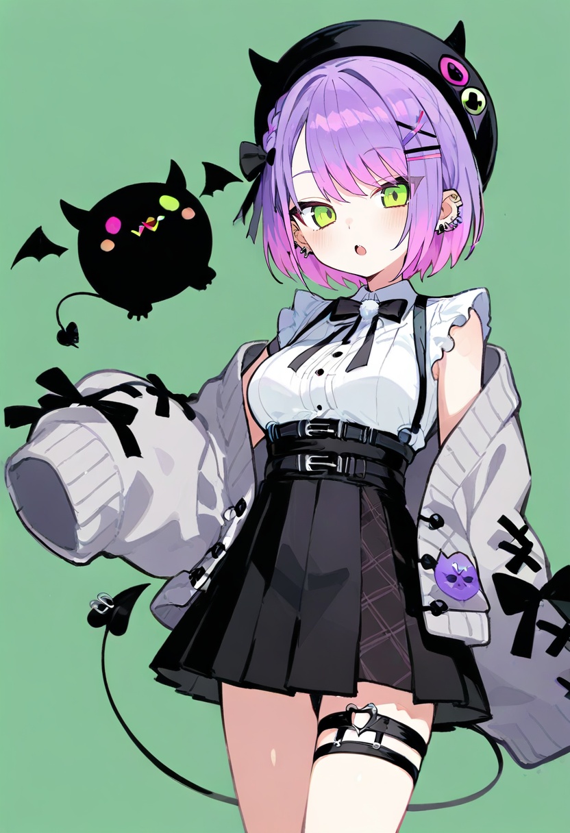 1girl,  tokoyami towa,  tokoyami towa \(jirai kei\) on Tensor.Art
