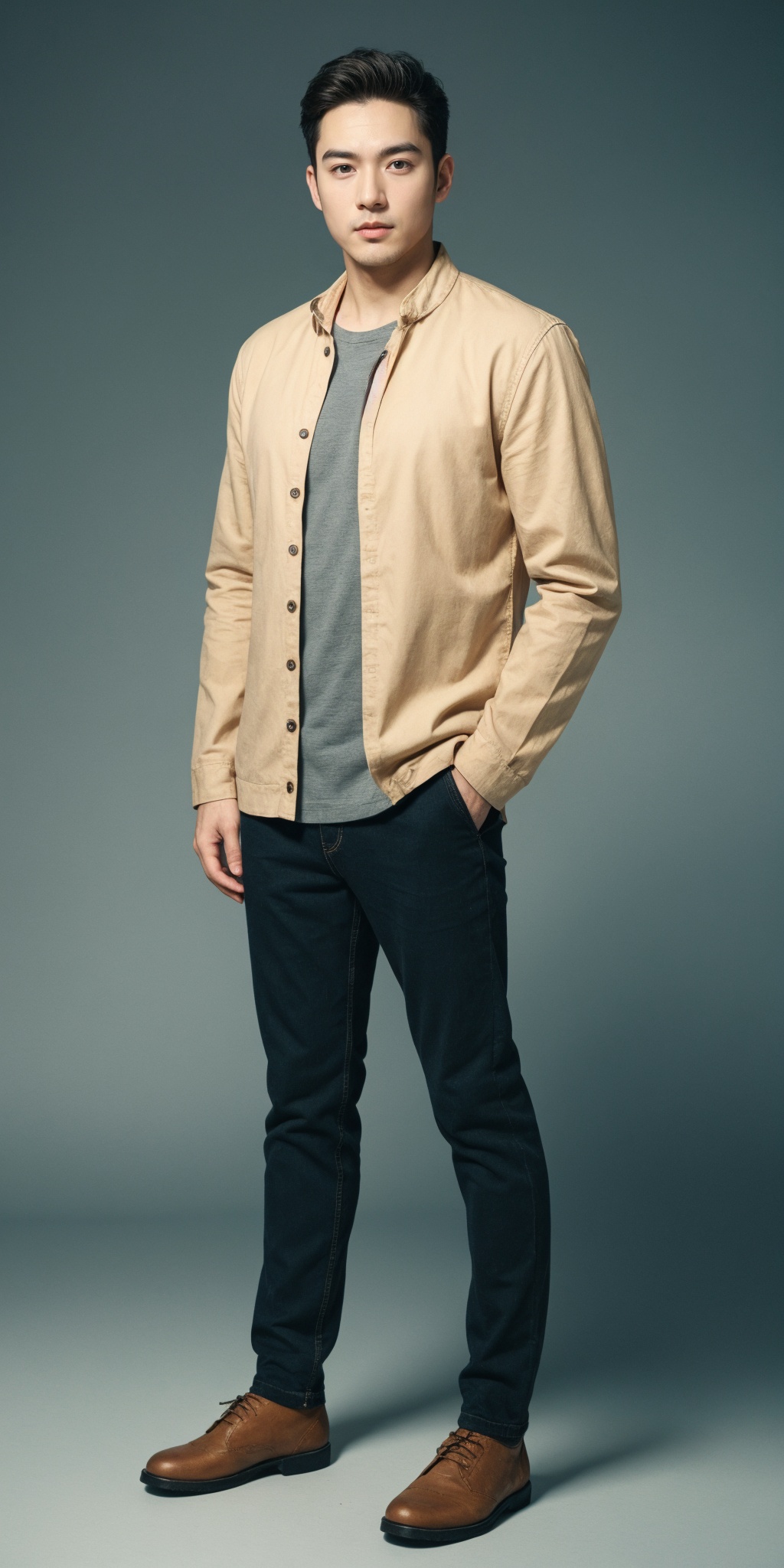 man,full body,looking at viewer,realistic,simple background,