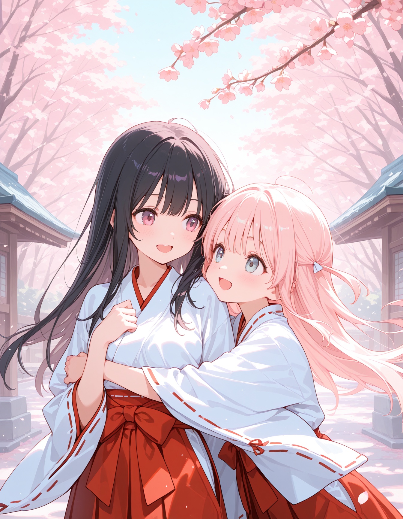 masterpiece,  best quality,  2girls on Tensor.Art