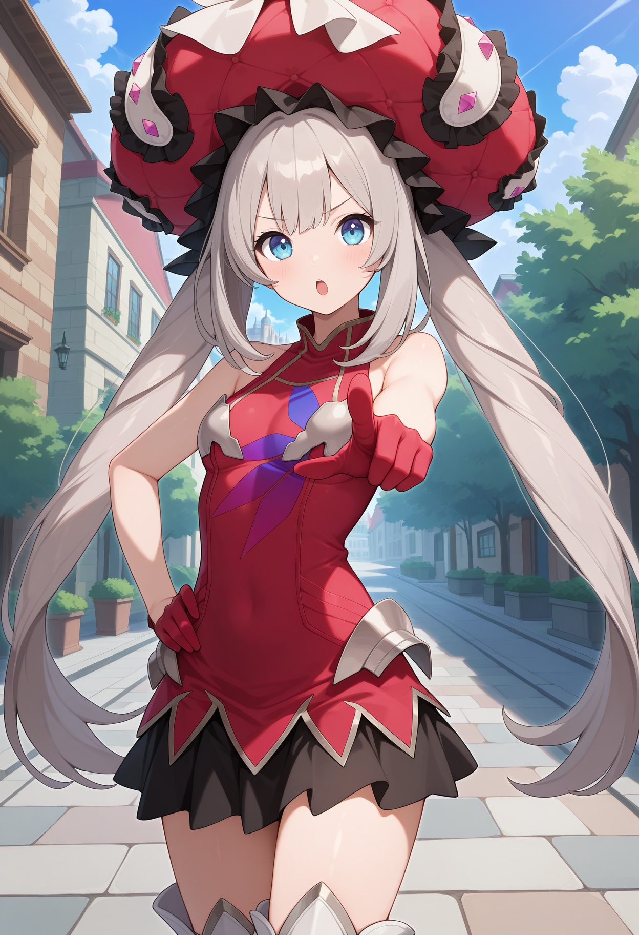 best quality,  masterpiece,  1girl on Tensor.Art