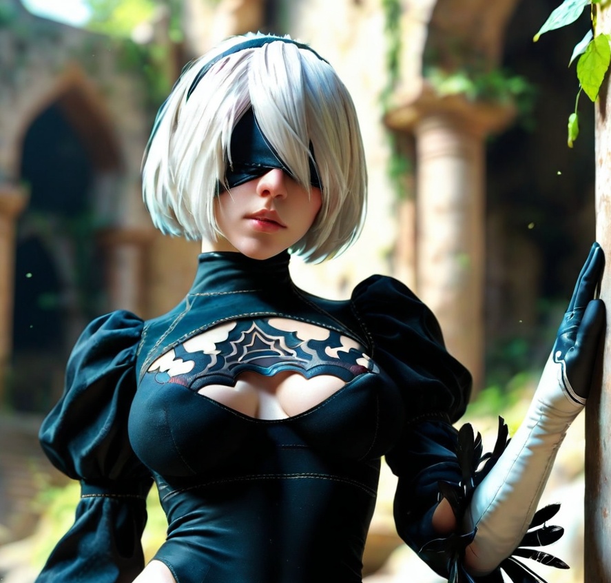 il2bneir04,  1girl,  2b \(nier:automata\) on Tensor.Art