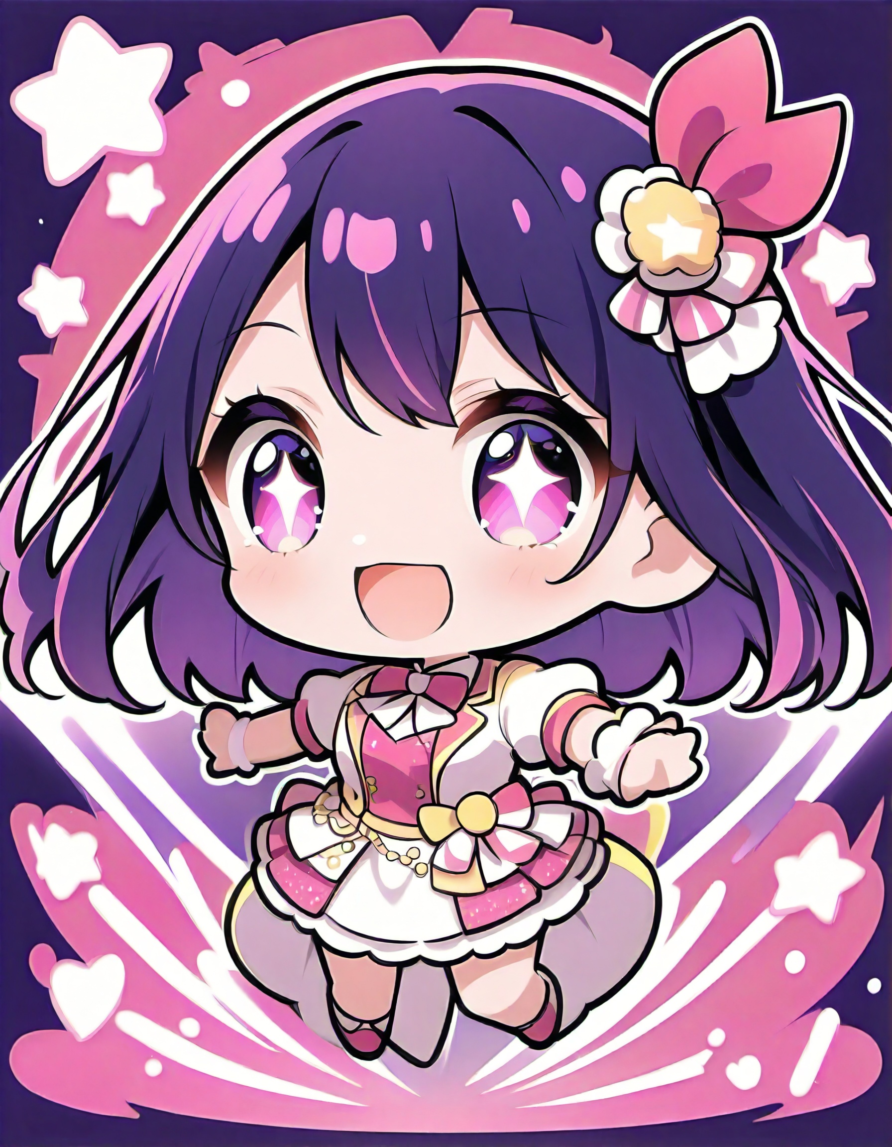 chibi,  solo,  simple art on Tensor.Art