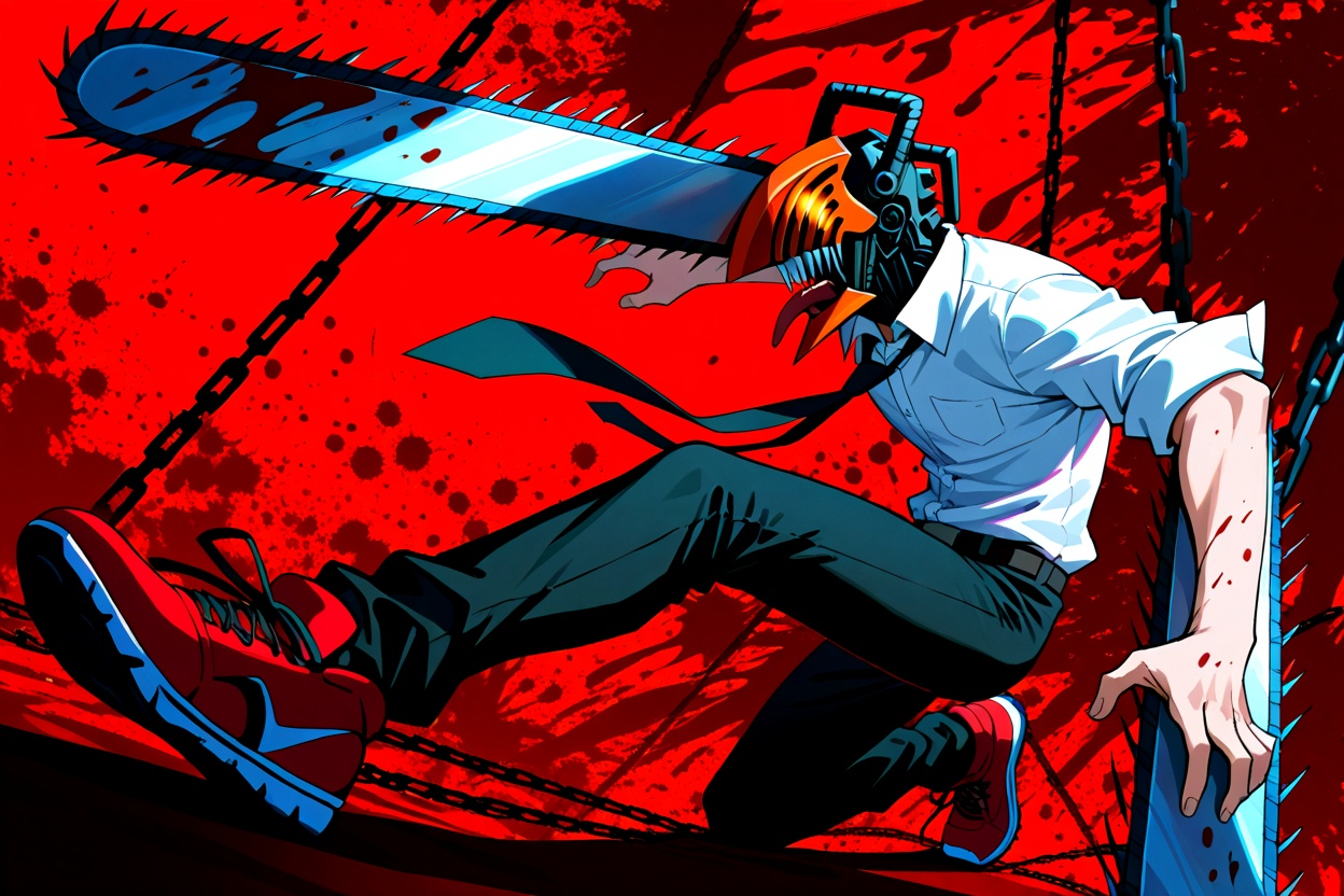 chsnwmn,  monster boy,  sharp teeth on Tensor.Art