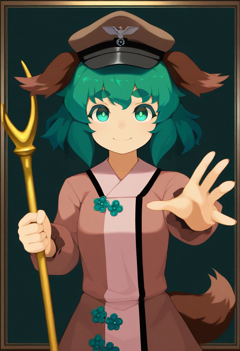1girl,  kasodani kyouko,  artist:ryker on Tensor.Art