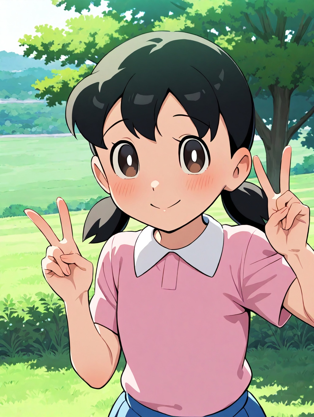 minamoto shizuka,  1girl,  solo on Tensor.Art