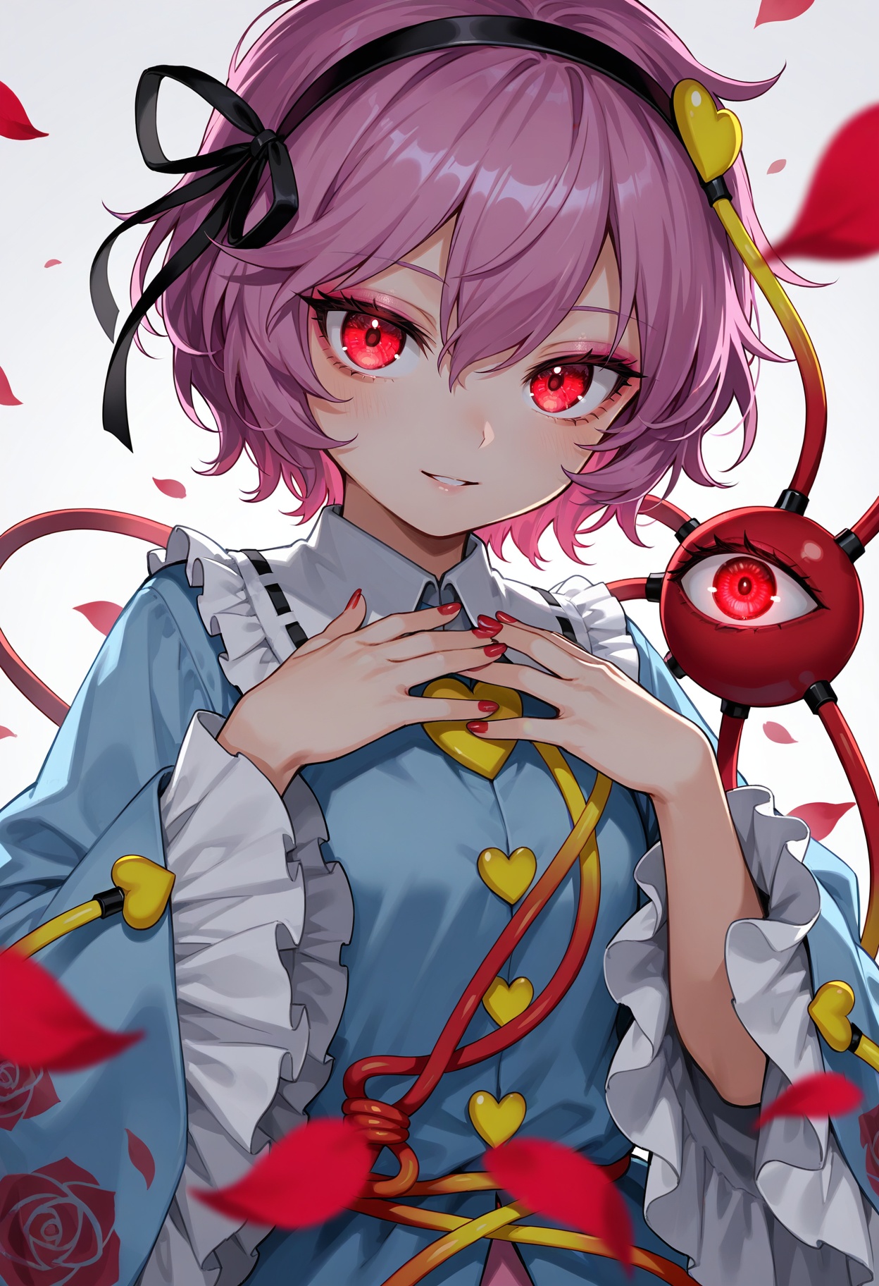 1girl,  komeiji satori,  touhou on Tensor.Art