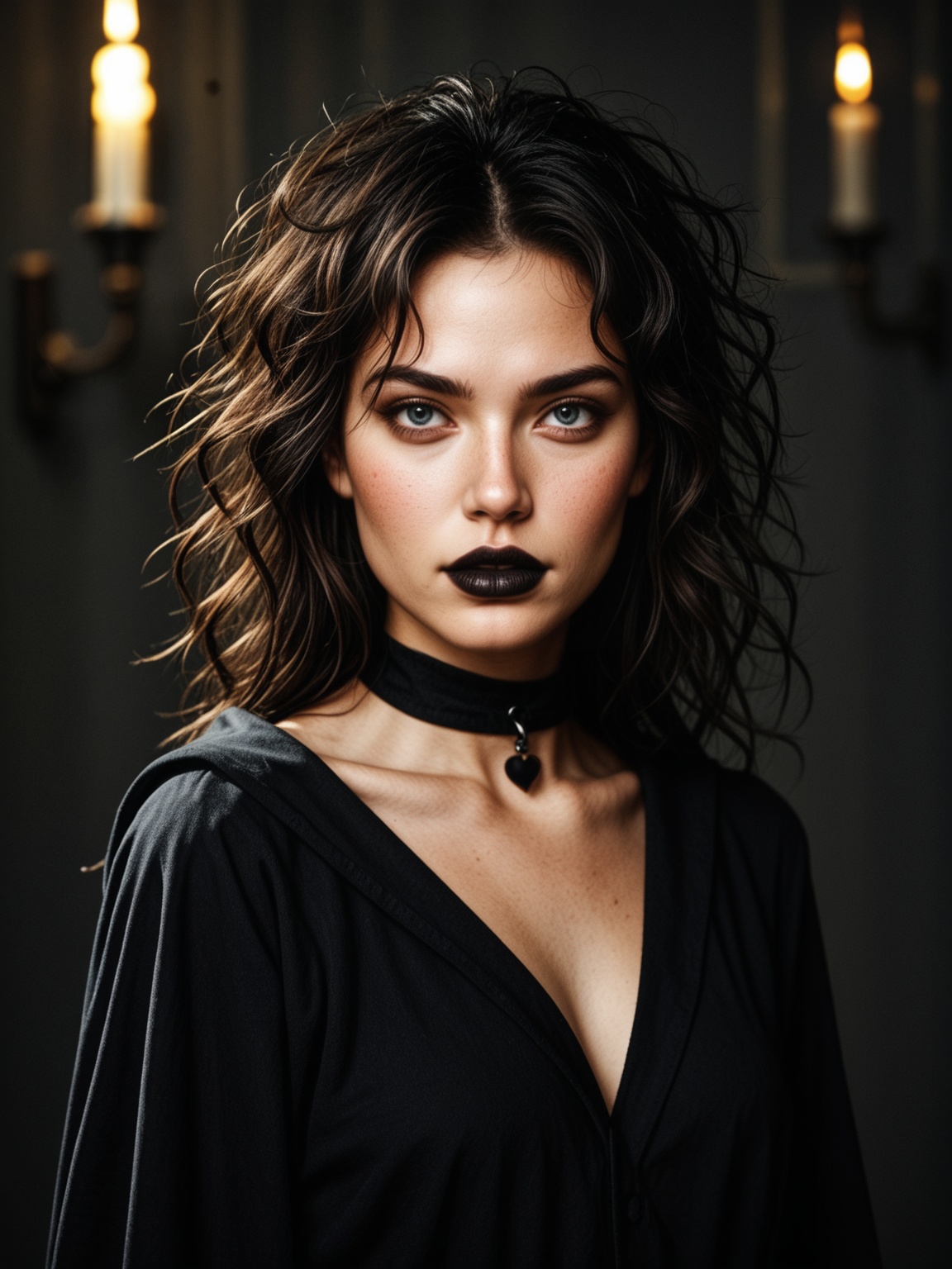 score_9,  score_8_up,  portrait of cute witch girl on Tensor.Art