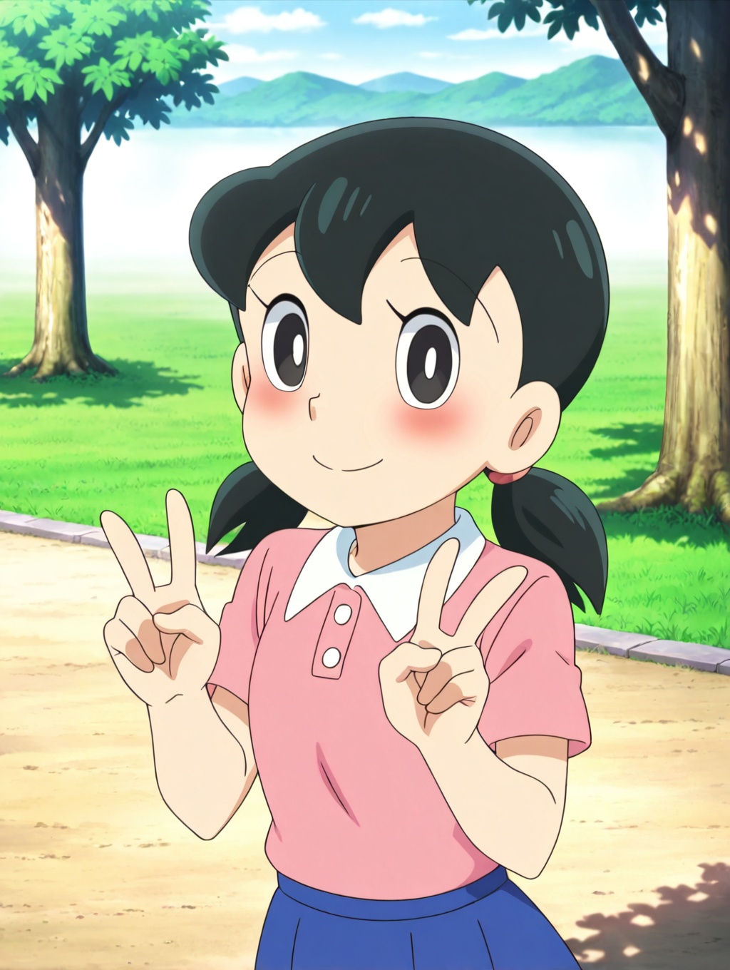 minamoto shizuka,  1girl,  solo on Tensor.Art