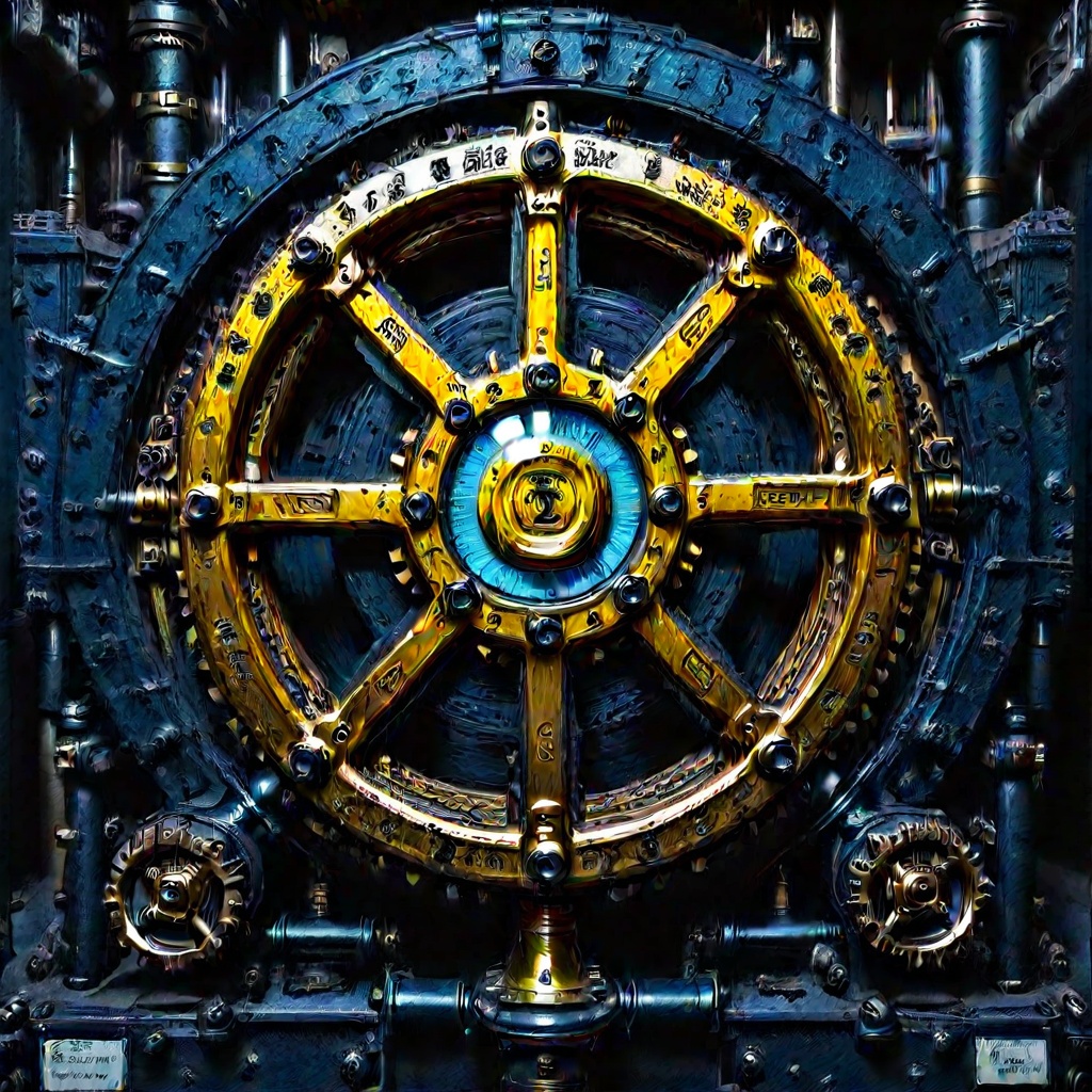 gears,  including pipes,  each with multiple teeth and fine on Tensor.Art