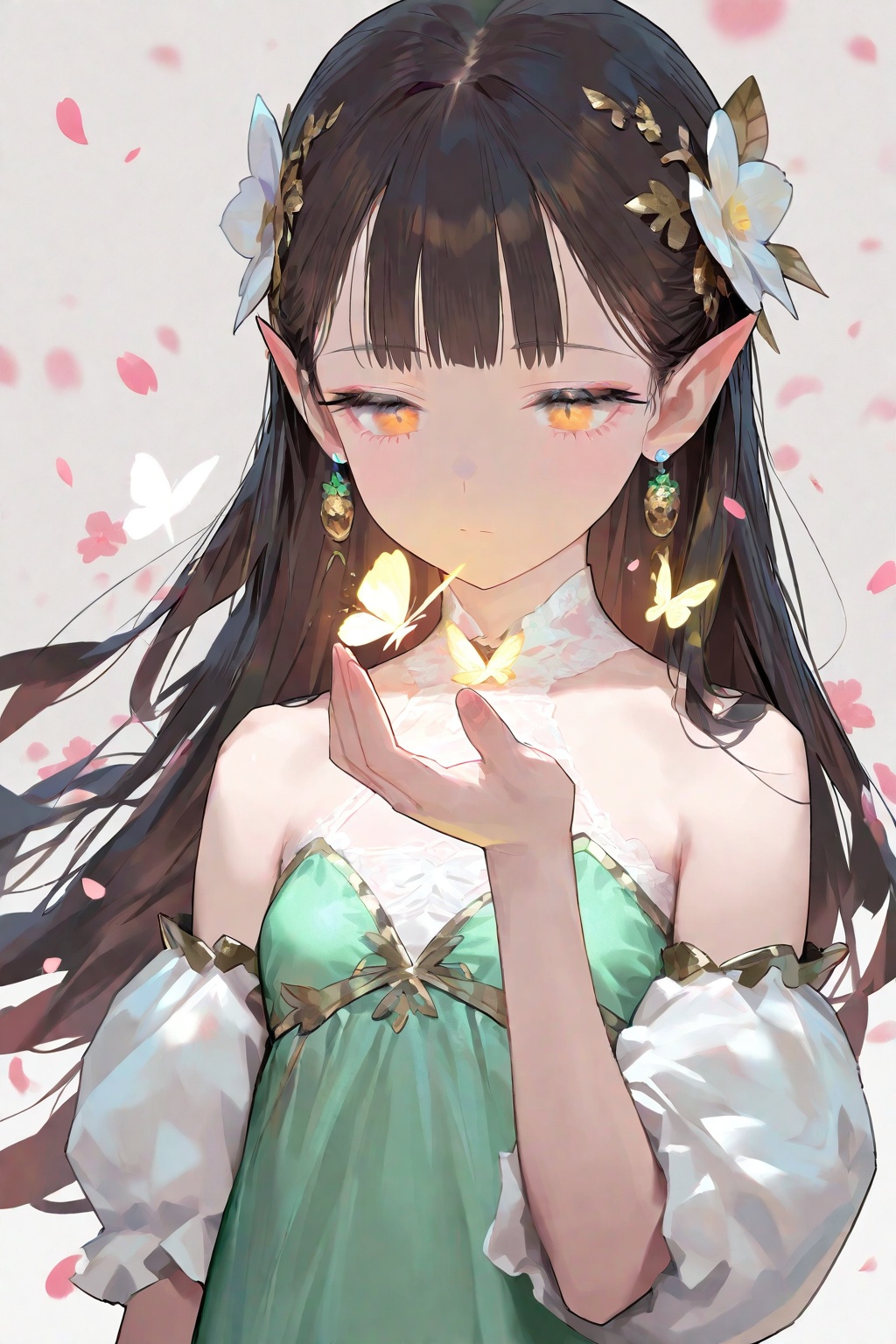 1girl,  dress,  solo on Tensor.Art