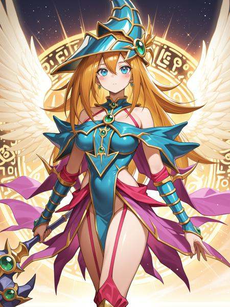 gold magic circle,  magician's valkyria,  1girl on Tensor.Art