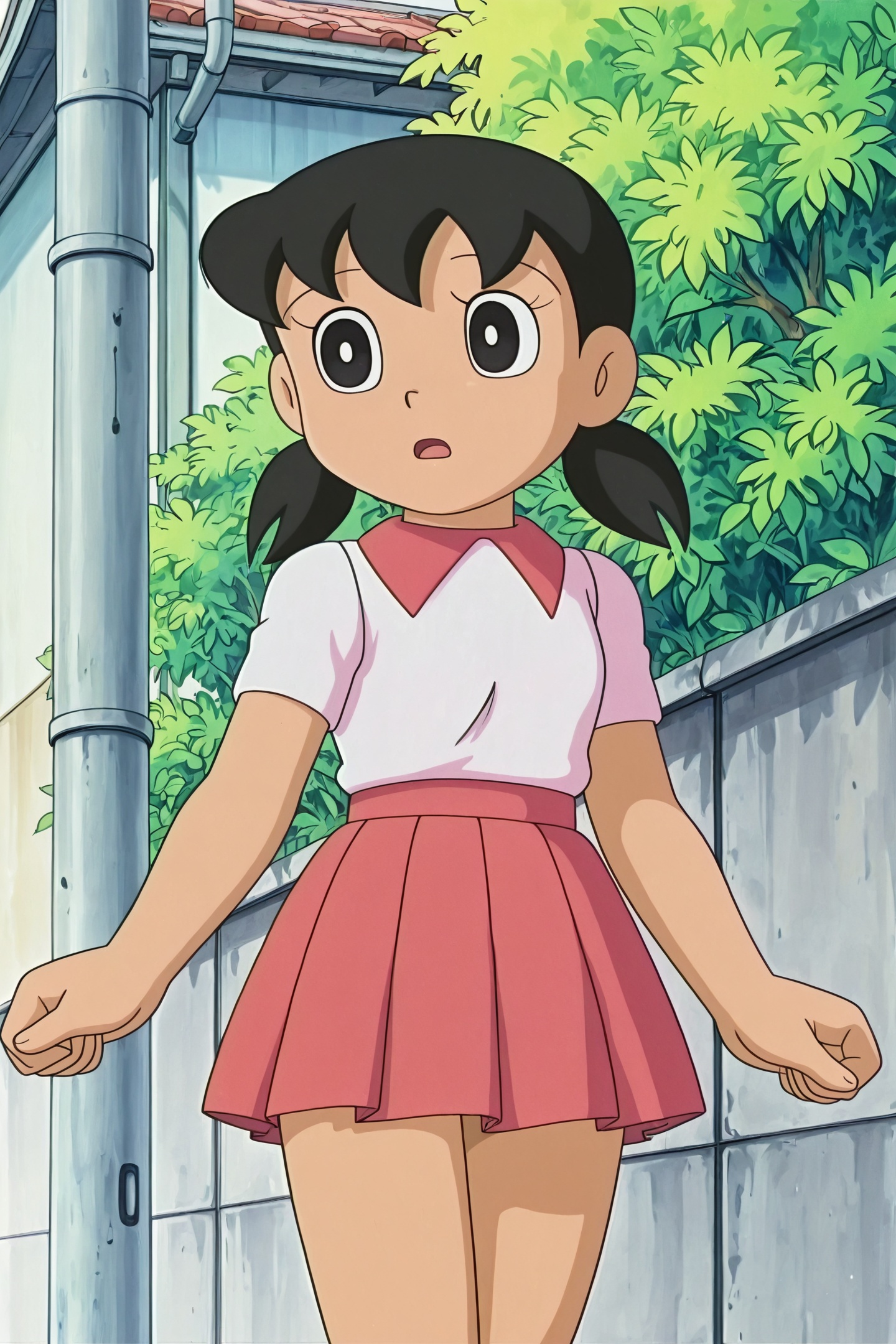 2005's Anime Style,  Minamoto Shizuka,  1girl on Tensor.Art