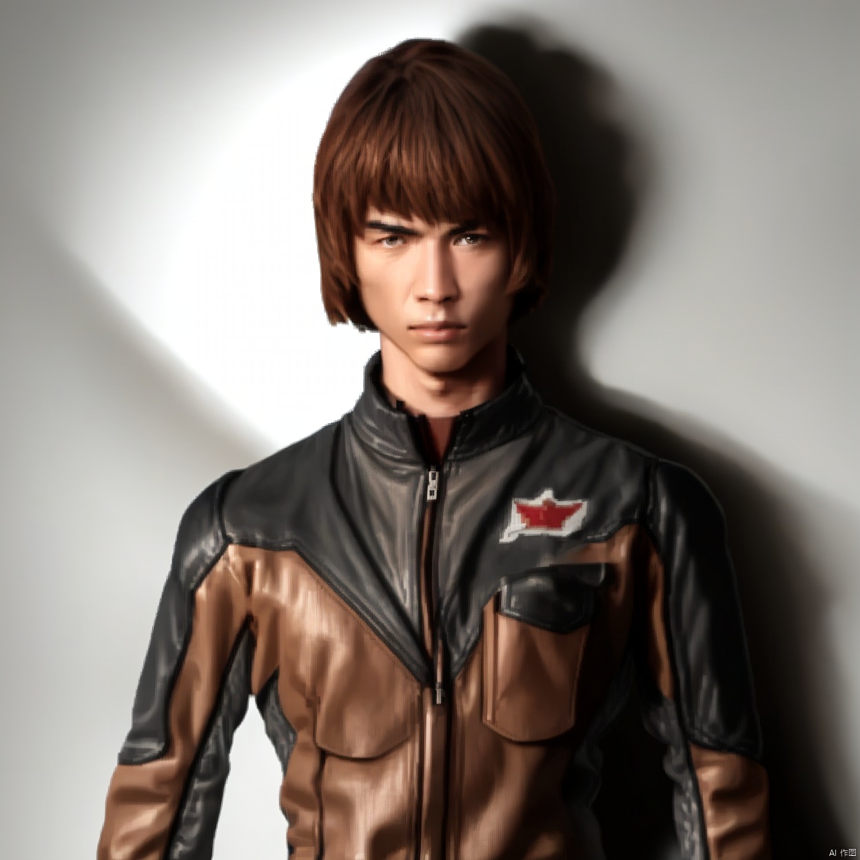 (white background:1.2),looking at viewer,(SOLO:1.4),outline,simple background,upper body, cowboy shot,looking at viewer,,outline,
(((arms at side))), 
collar, choker,belt,boots,emblem,military uniform,logo,pants,armor,uniform,bodysuit,choker,belt pouch, jacket, collar, helmet, gloves, fingerless gloves, belt, logo,, belt, 
